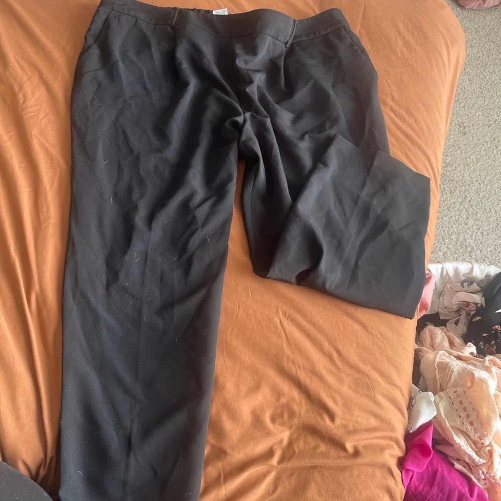 Black slacks